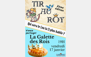 Galette des rois et tir au roy